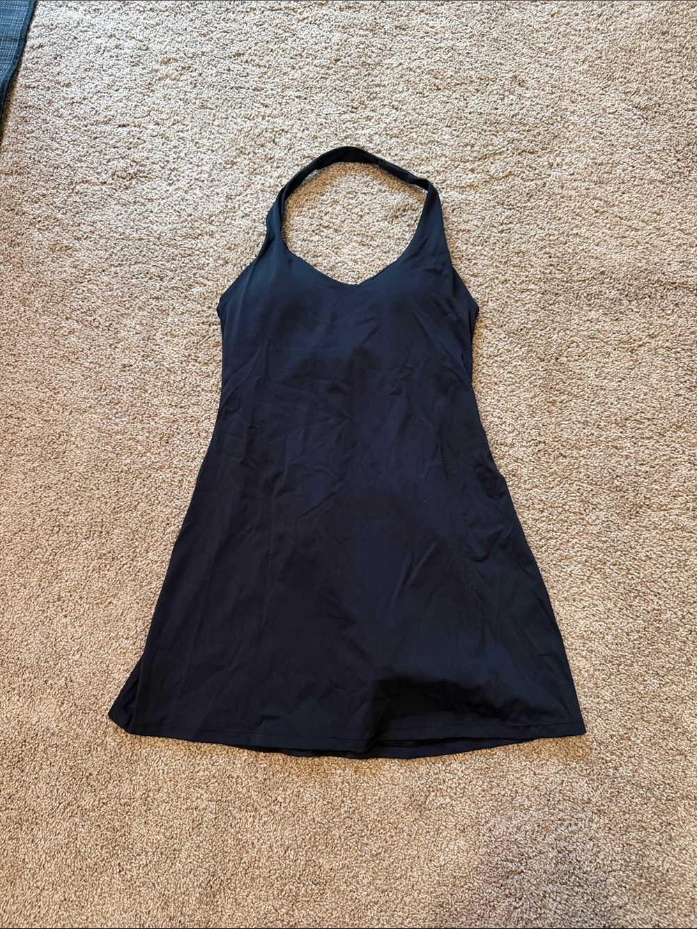 Halter exercise dress